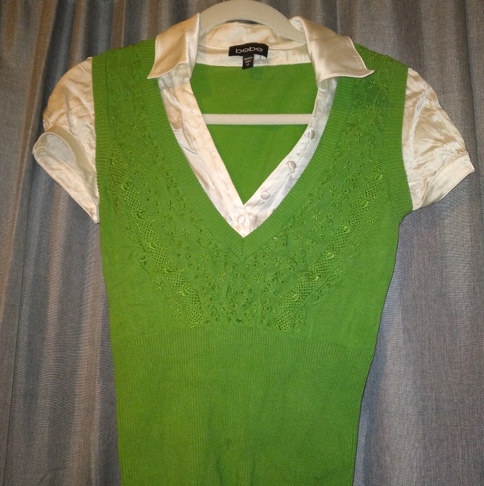 Bebe knit top